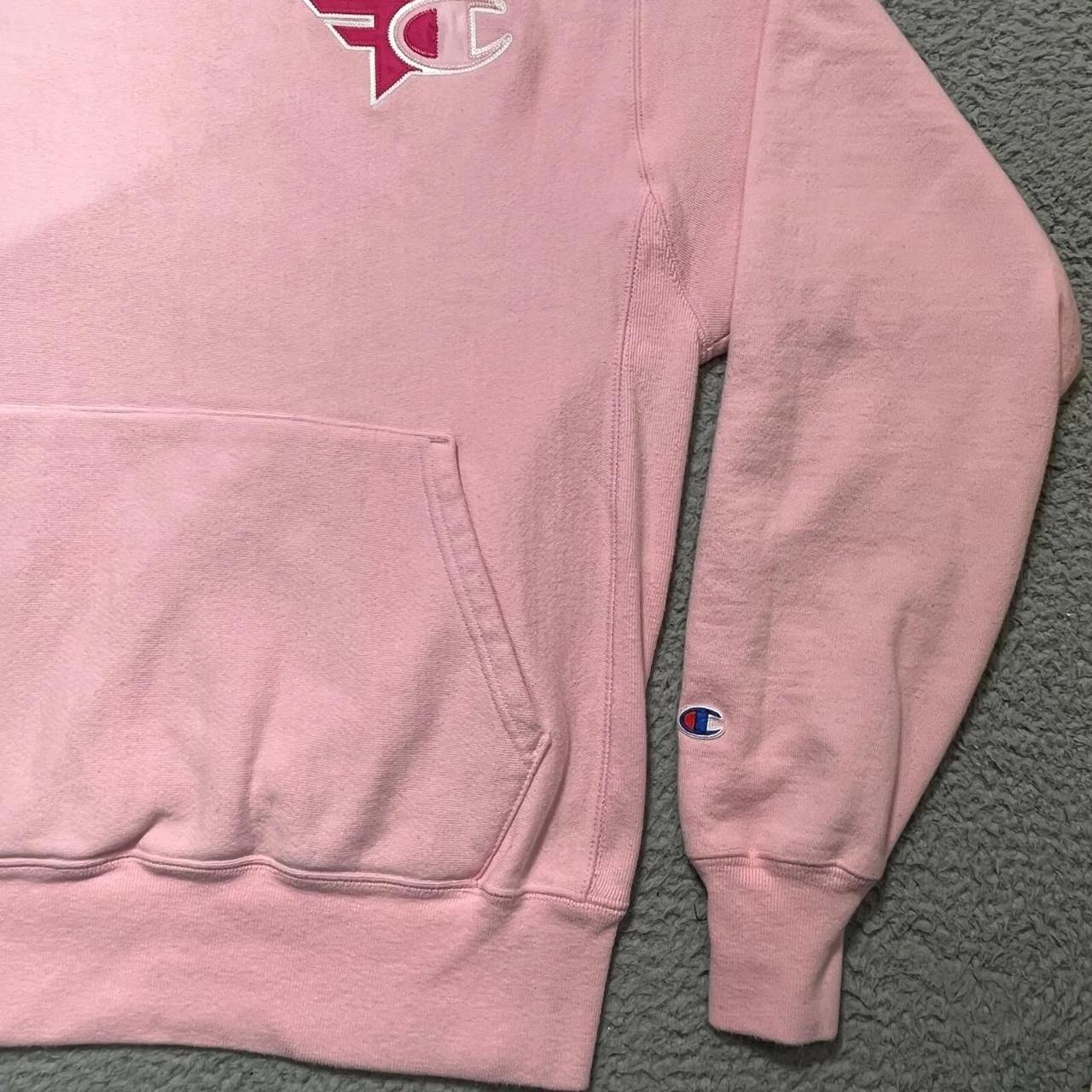 Faze x discount champion hoodie pink