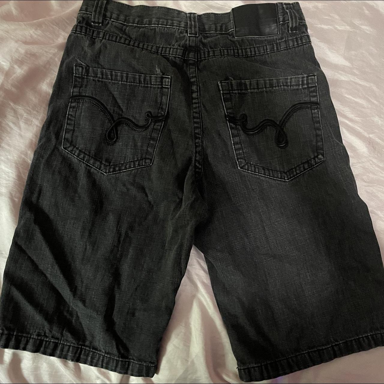 really cute black jorts #skater #retro #streetwear - Depop