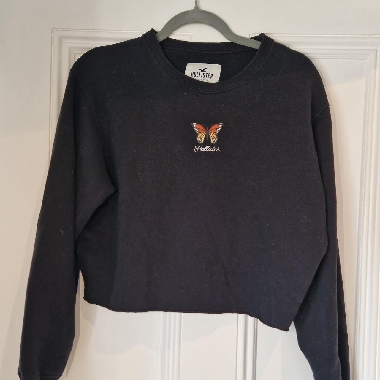 Hollister clearance black sweatshirt