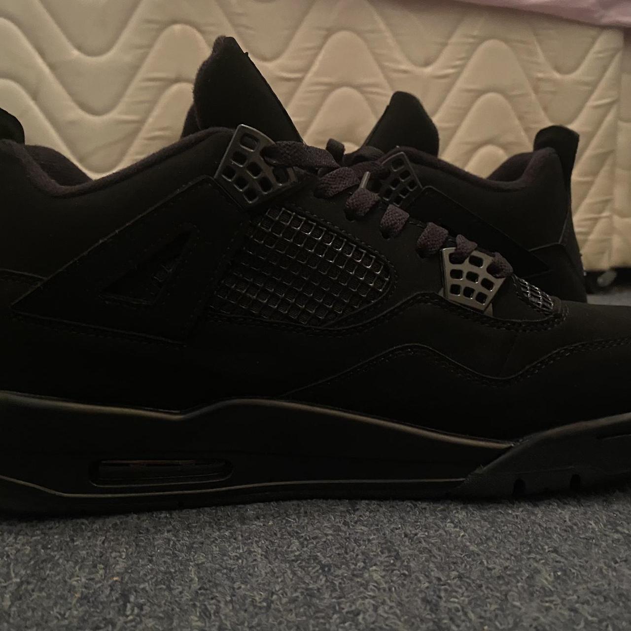 Jordan 4 Black cats Get yours for winter ️ Never... Depop