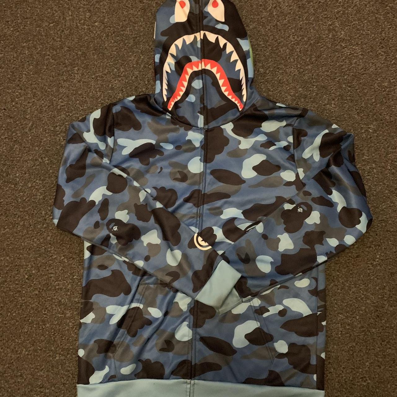 Bape hoodie (removable stains) - Depop