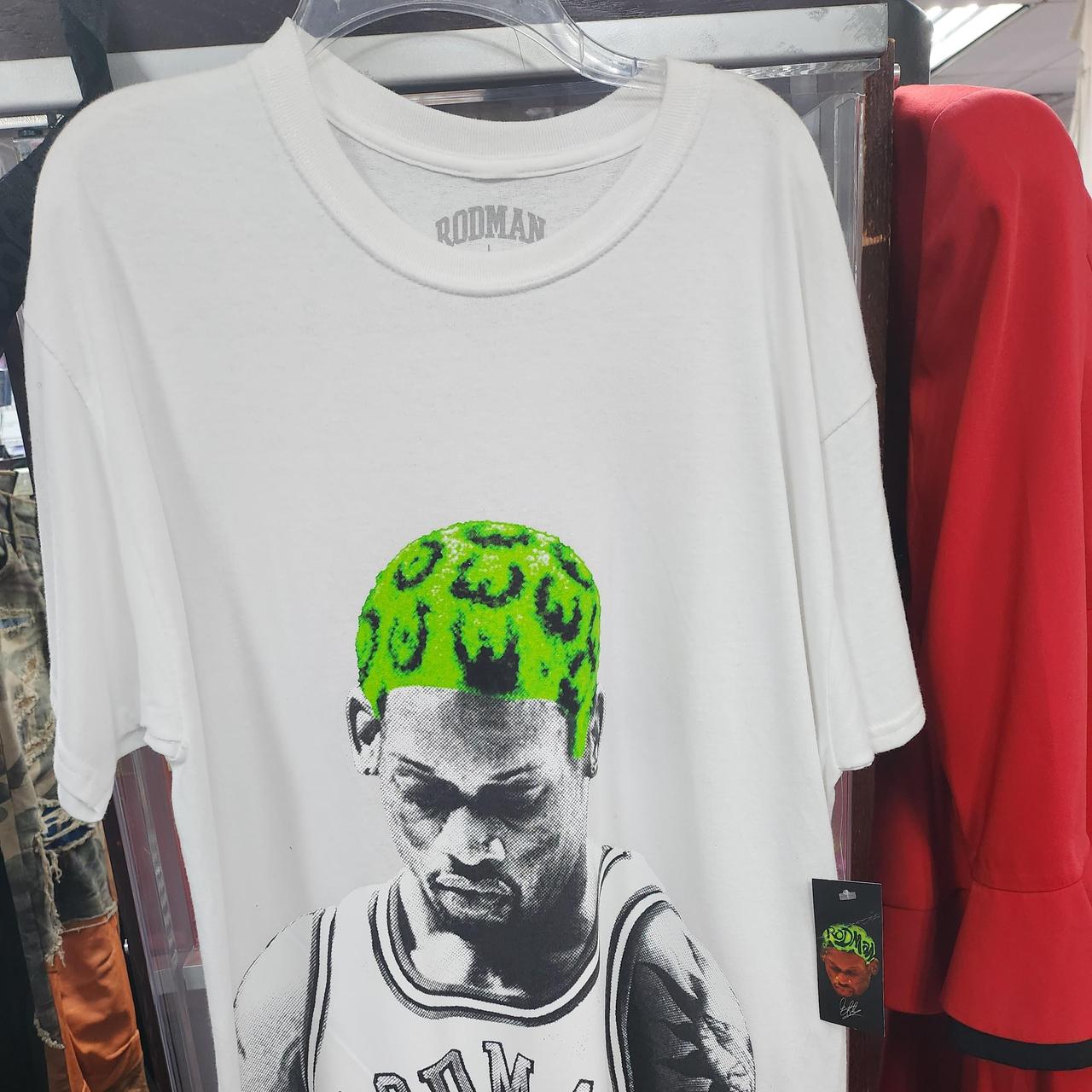 dennis rodman spurs shirt