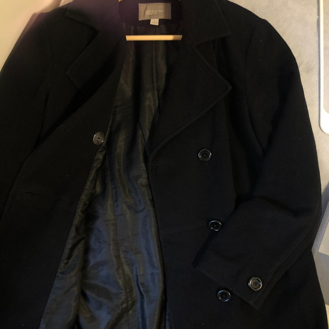 This Croft & Barrow double-breasted peacoat is made... - Depop