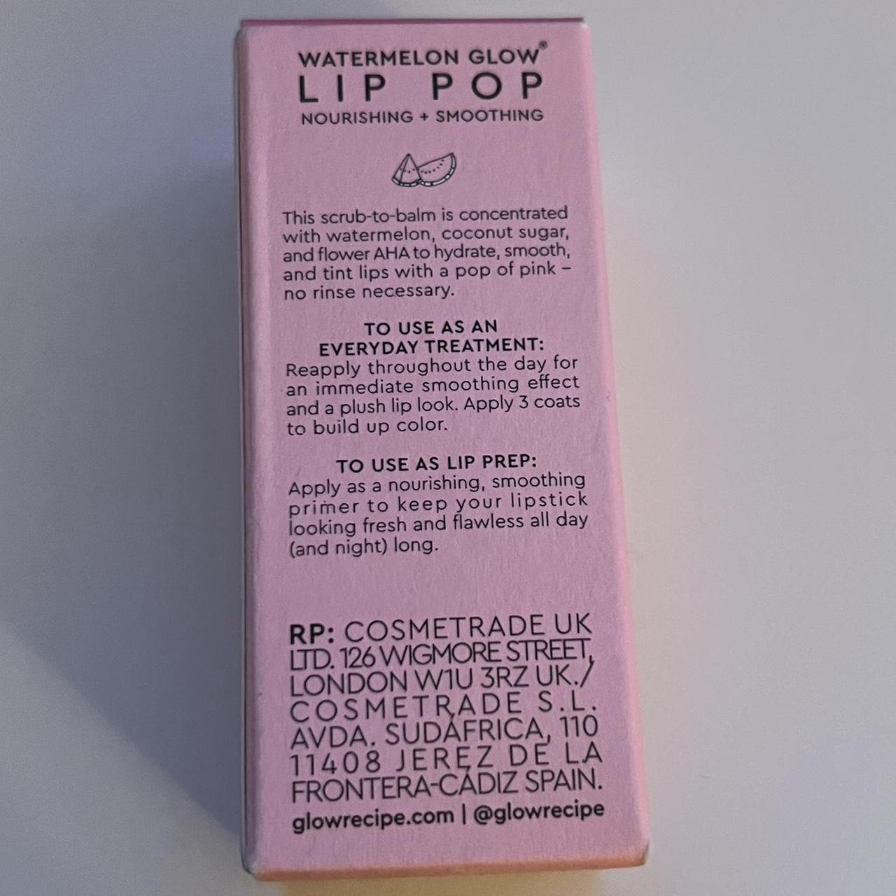 LIMITED EDITION Lip Pop Glow Recipe Watermelon Depop P0 
