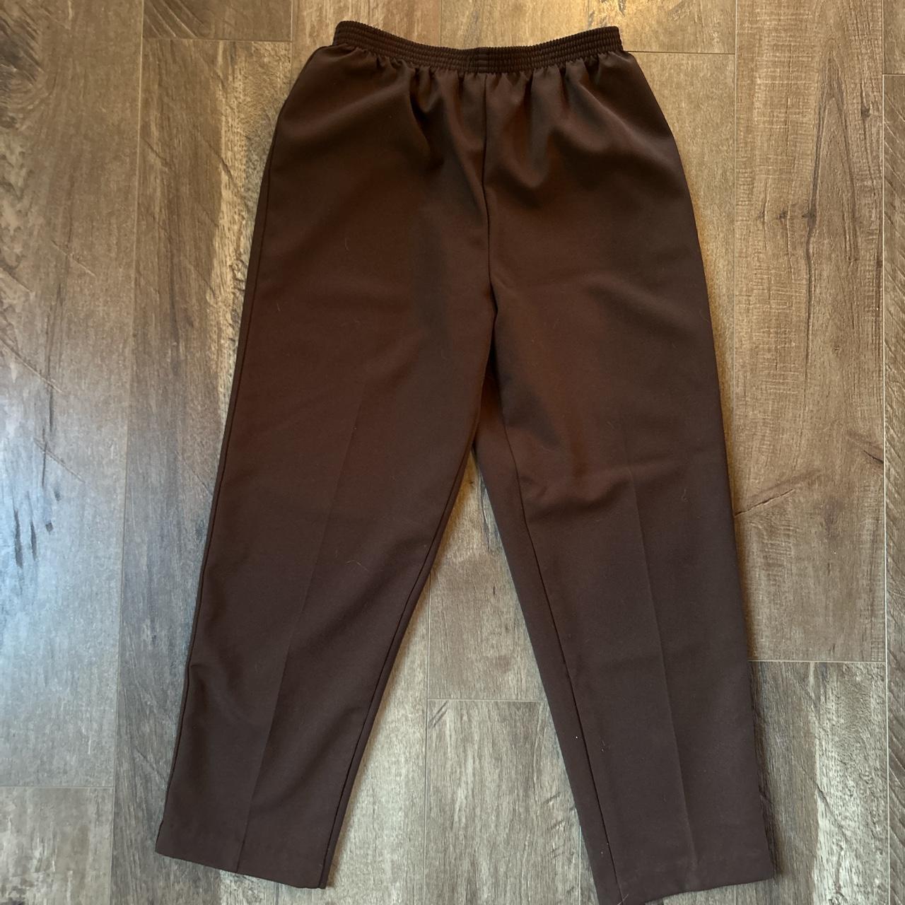 Brown High Twist Contemporary Trousers – Edward Sexton