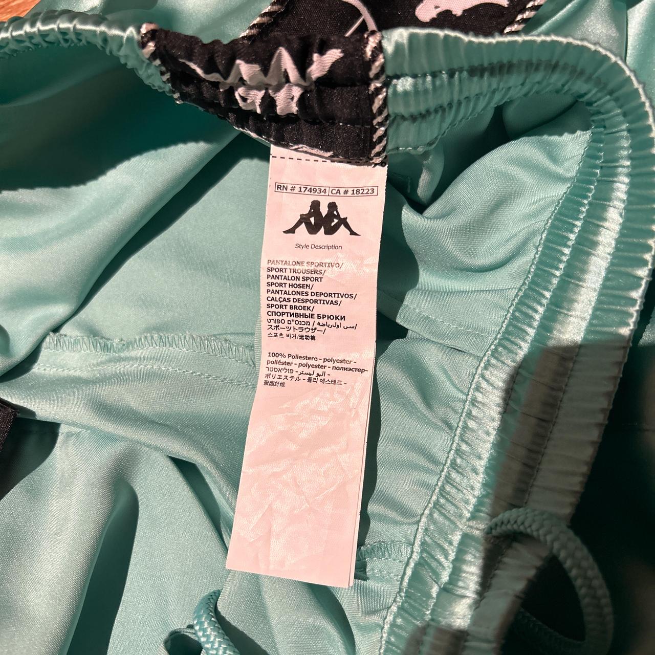 Juicy Couture x KAPPA bottoms Mint Green size... - Depop