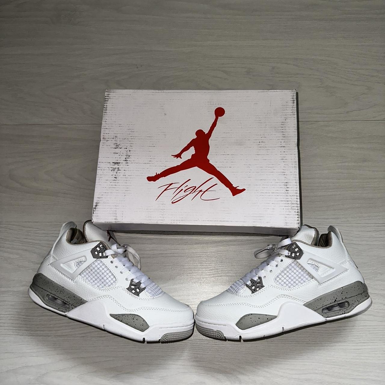 womens jordan 4 white oreo