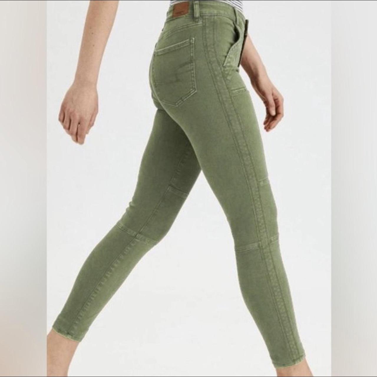 American fashion eagle green jeggings