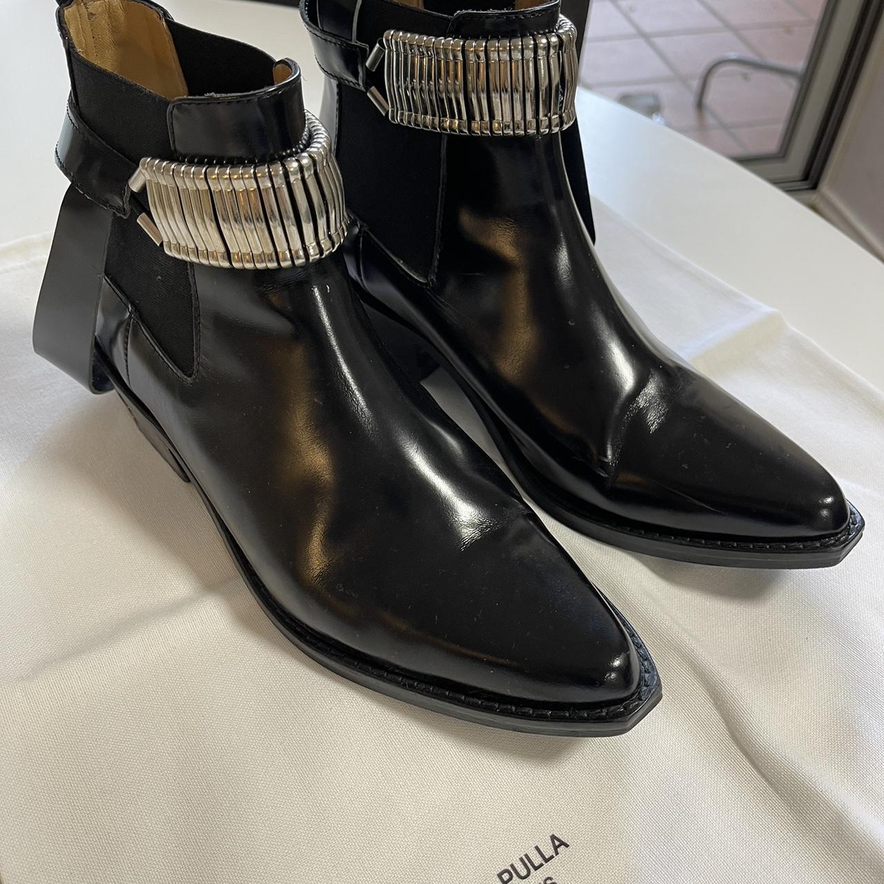 Toga Pulla Chelsea Boots in size 37 Purchased from... - Depop