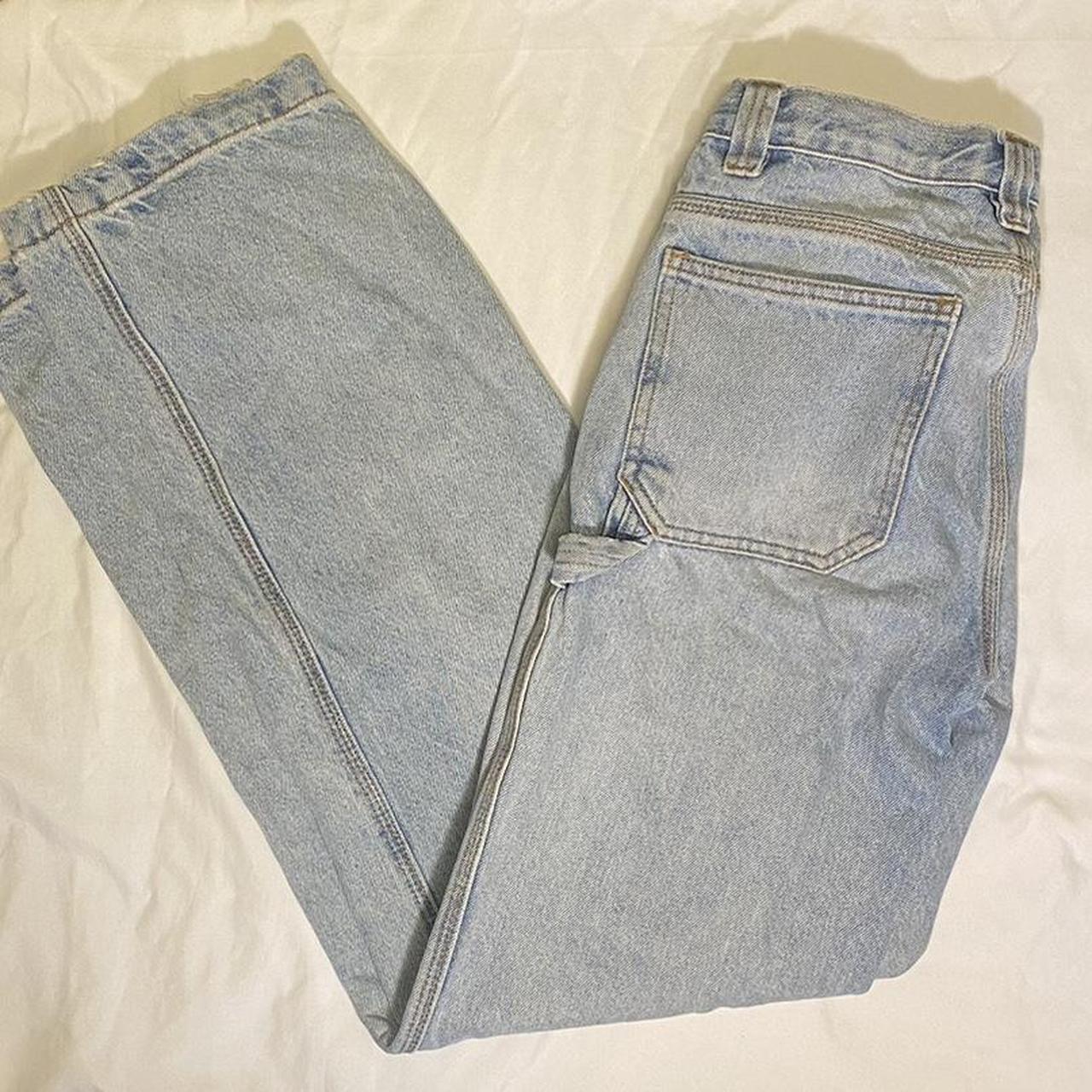Brandy Melville feanne jeans Denim is slightly worn... Depop