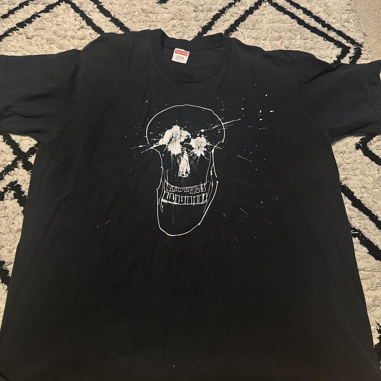 Supreme Skull Tee - Depop