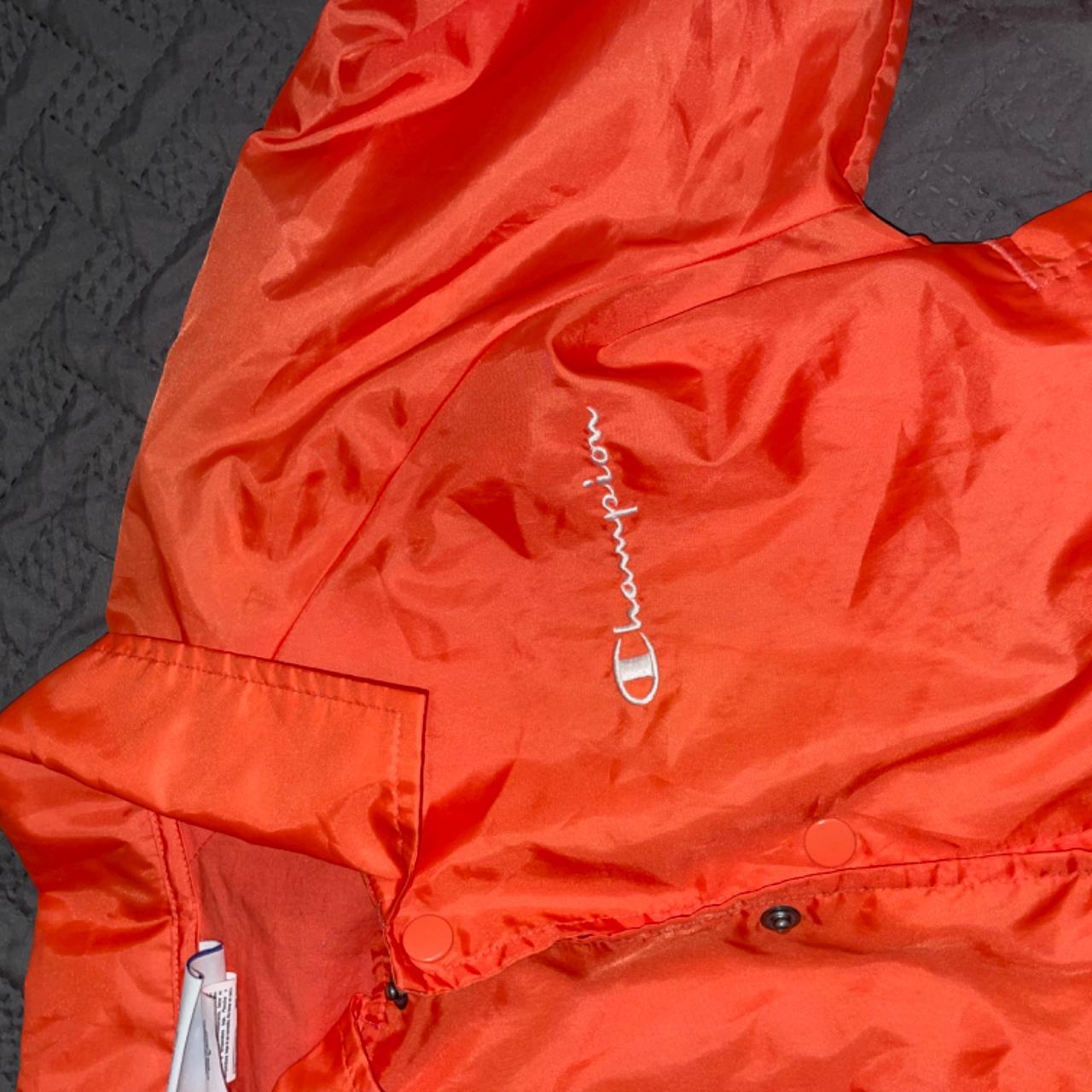 Champion windbreaker store womens orange