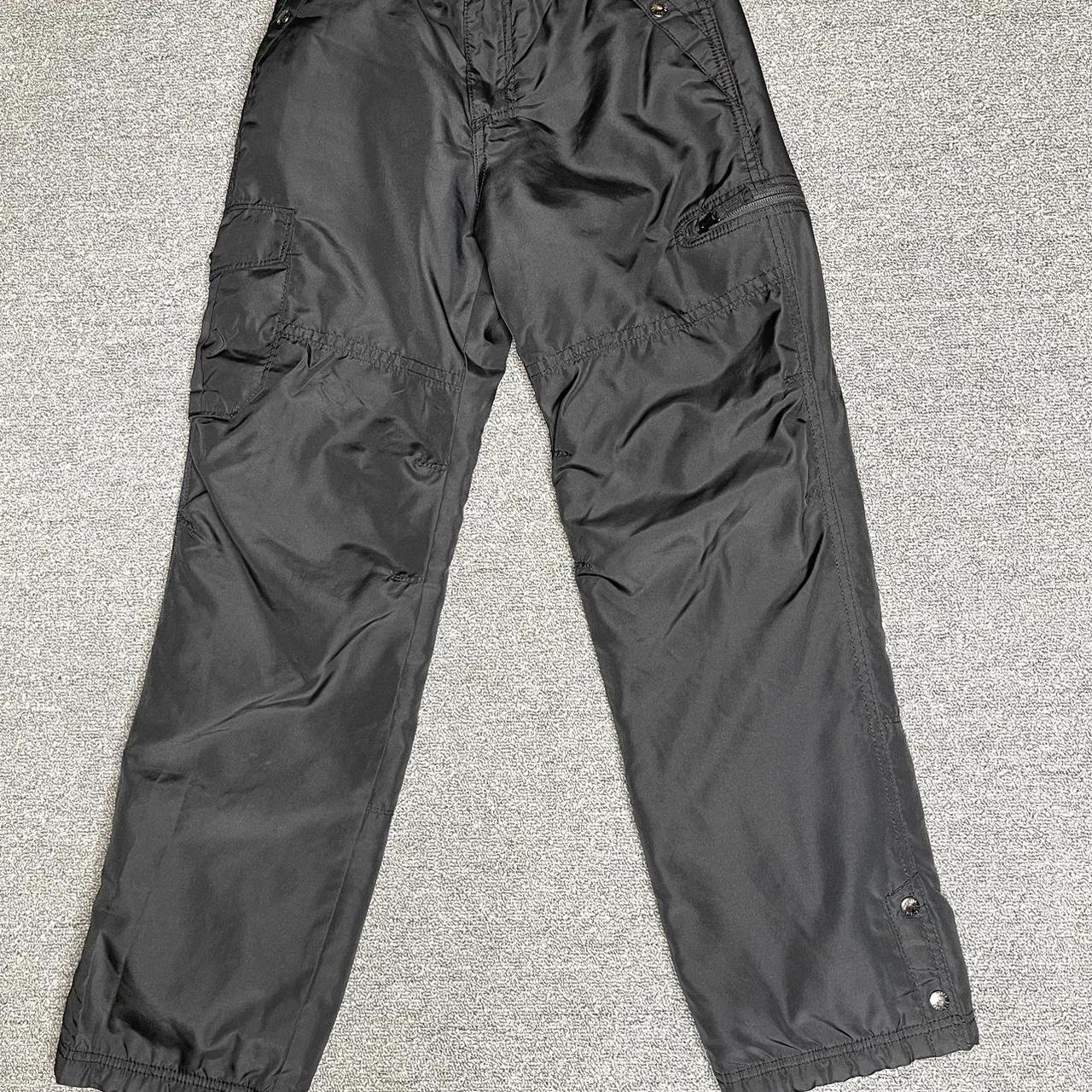 Gap Kids Ski Pants Youth 12 Black Pockets Polyester