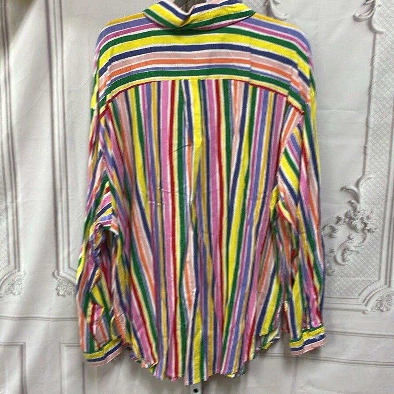 Eloquii Men's Blouse - Multi – Add some color to … - image 5