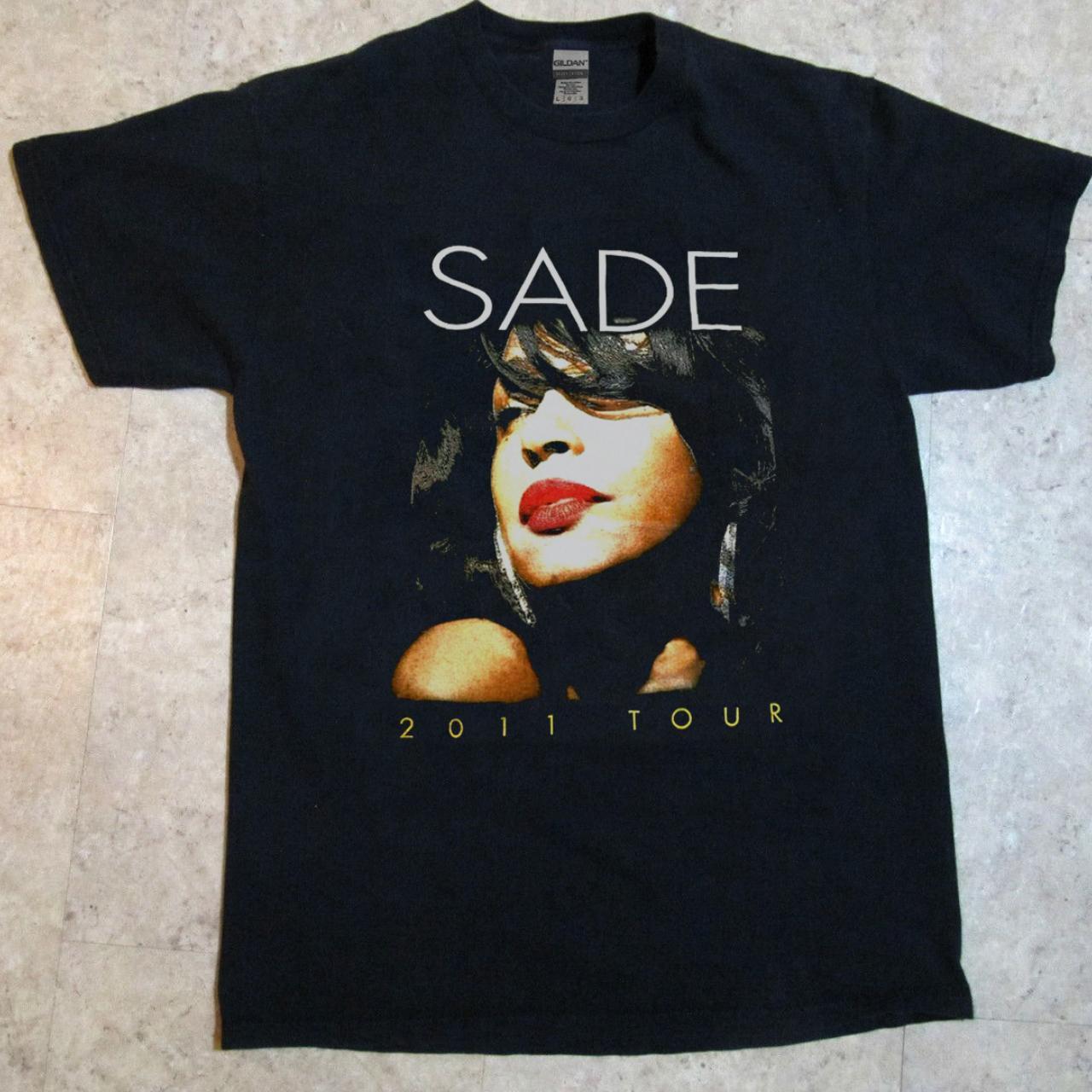 Sade tour T shirt New Heavy Cotton Pit to pit 22... - Depop