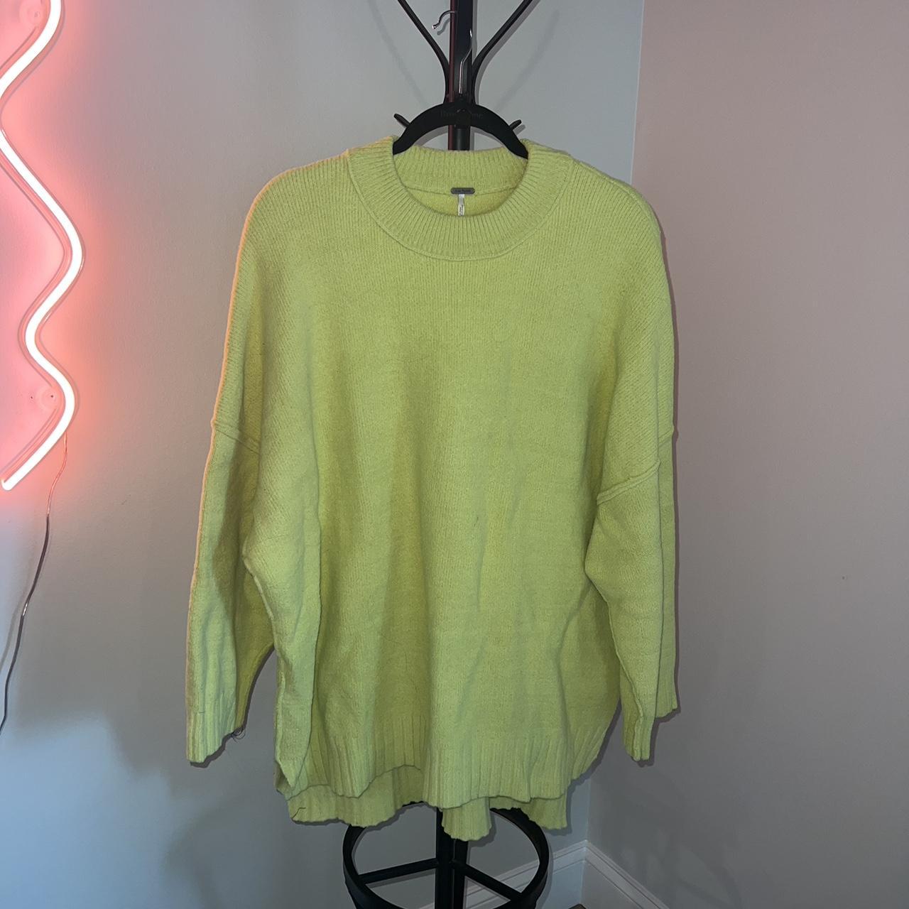 Free people neon on sale sweater