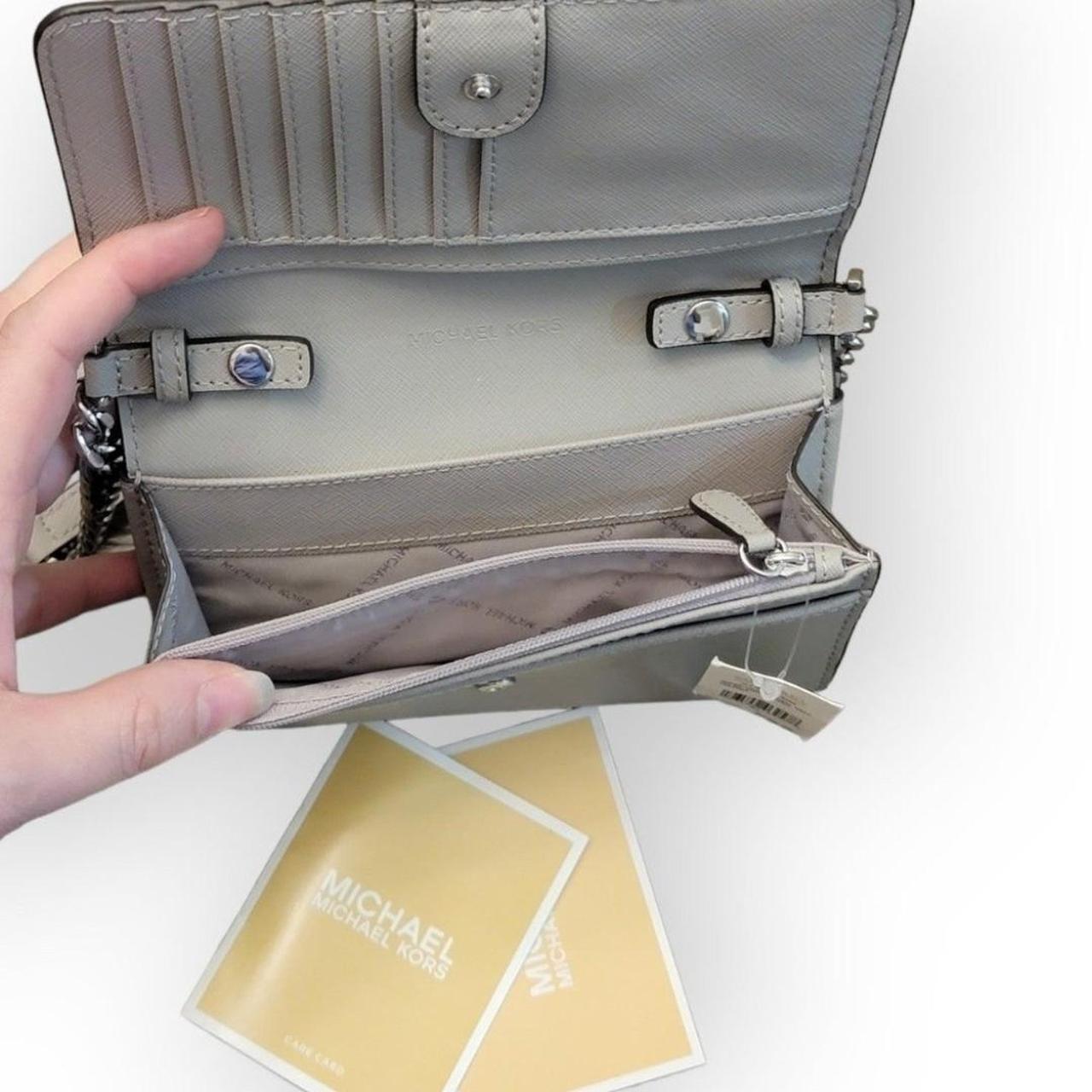 Michael Kors Jet Set Travel Pearl Grey Phone | Depop
