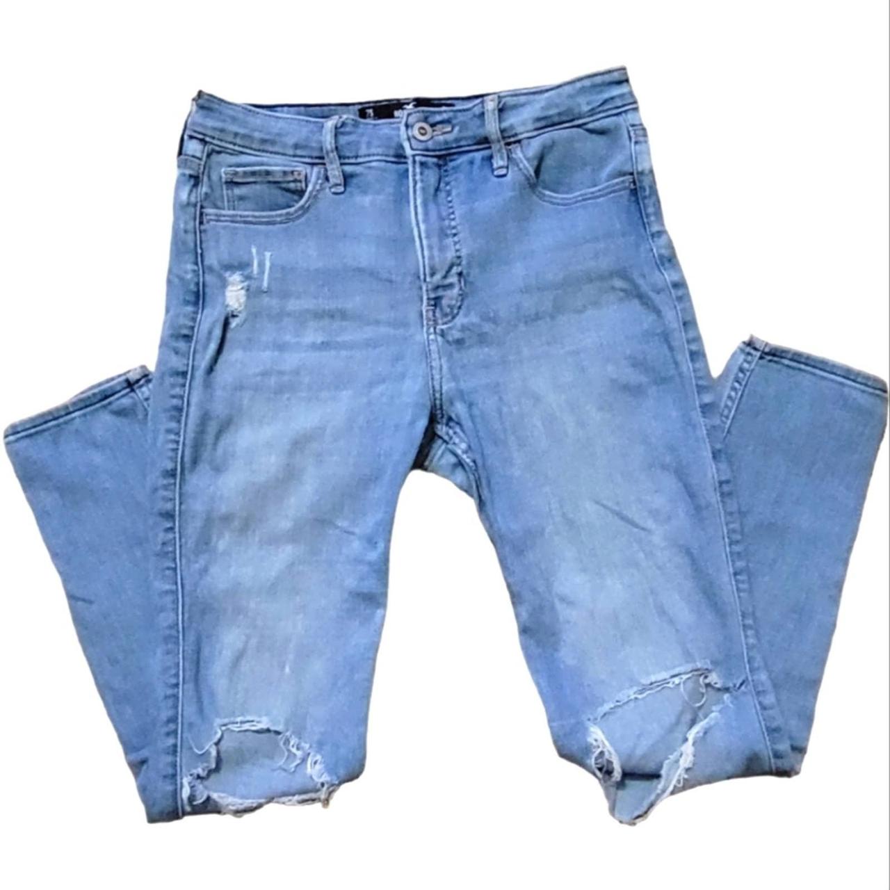 Hollister extra short jeans hot sale length