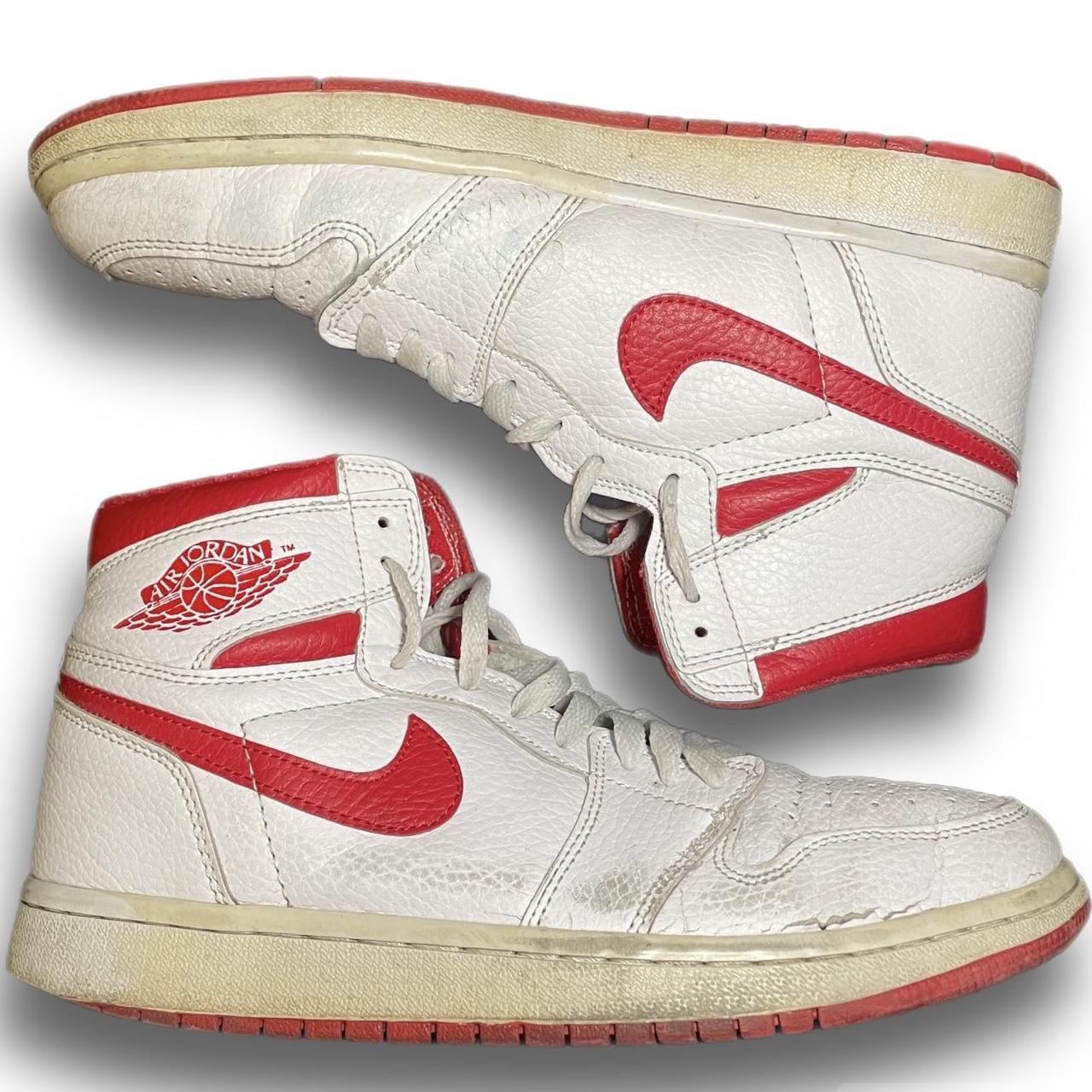 Jordan 1 metallic red on outlet feet