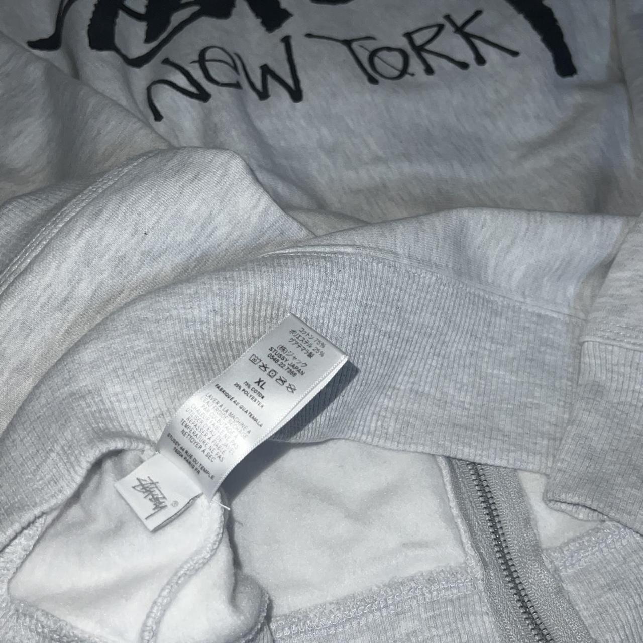 Grey Stussy New York Zip Up , This is a size XL