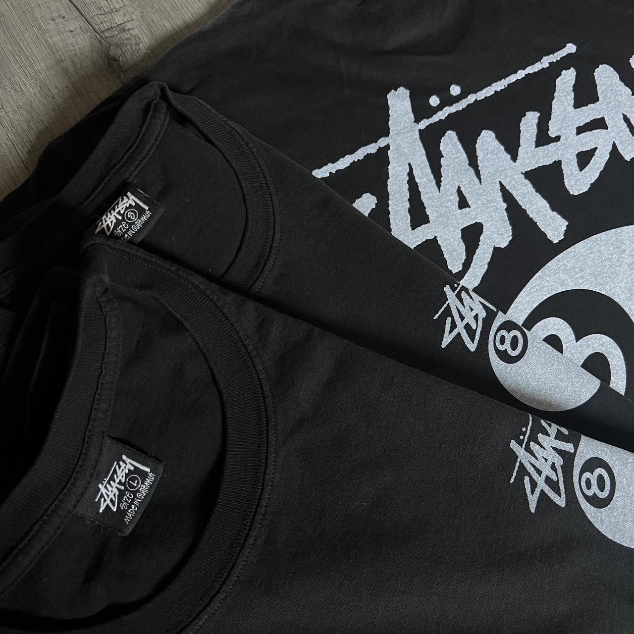 Black Stussy 8 Ball Shirt new without tags pigment | Depop