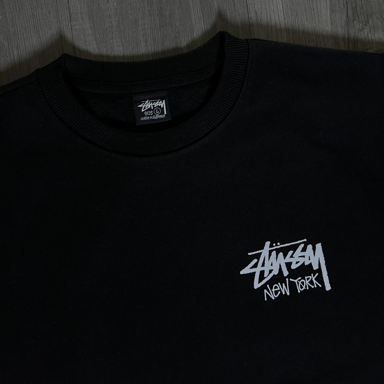 Black Stussy New York Crewneck stussy new york | Depop