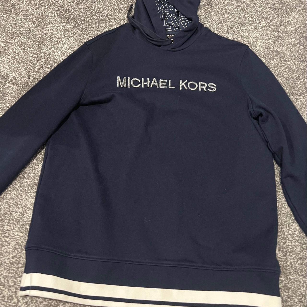 Michael kors hoodie store mens navy