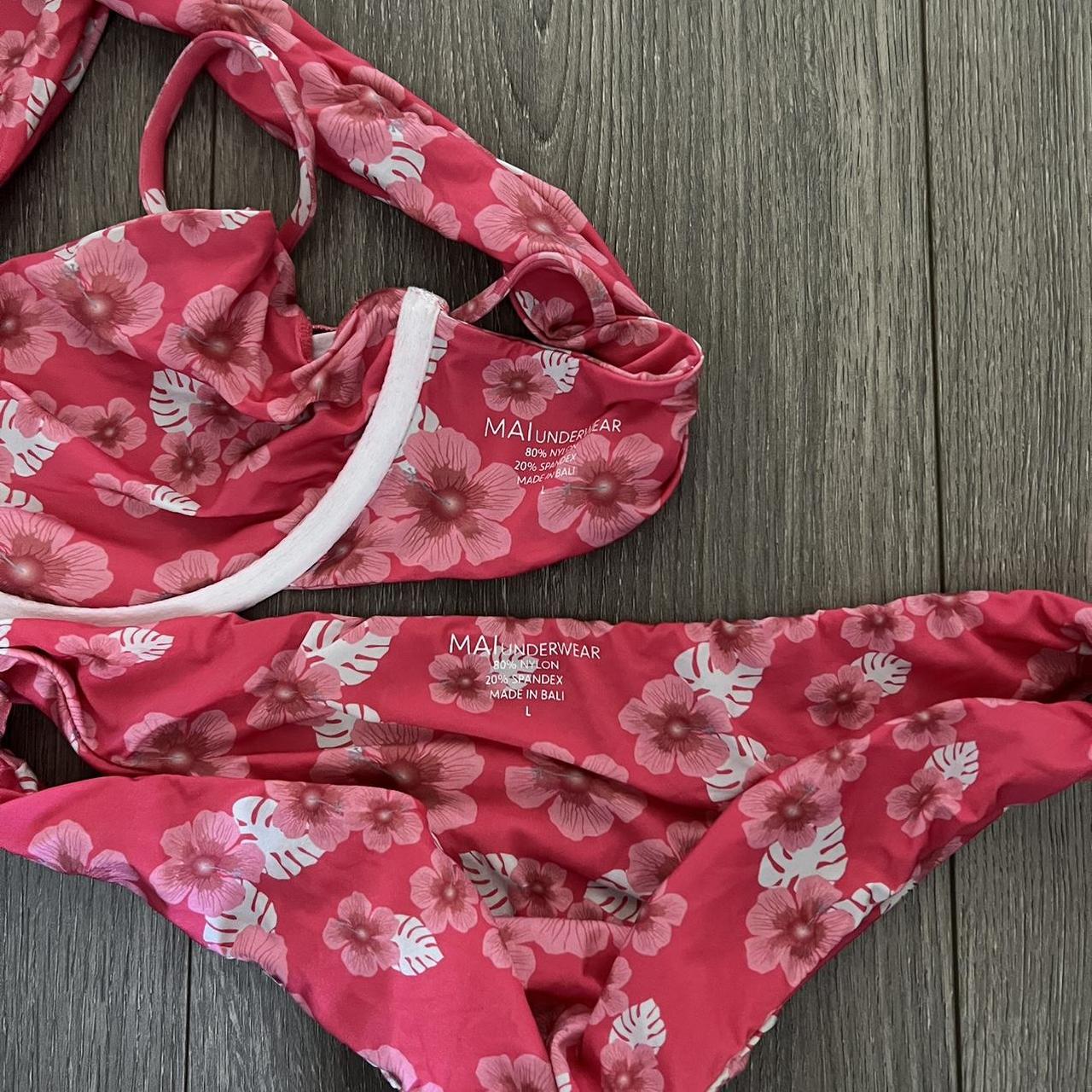 🌺 mai underwear bikini two piece 📦 shipping $5 ⌨️... - Depop