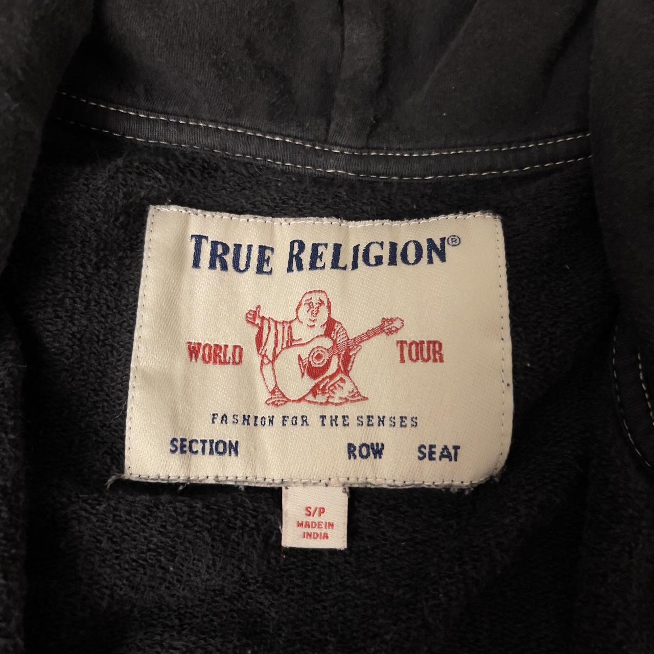 True Religion Hoodie (Small) Worn (No... Depop