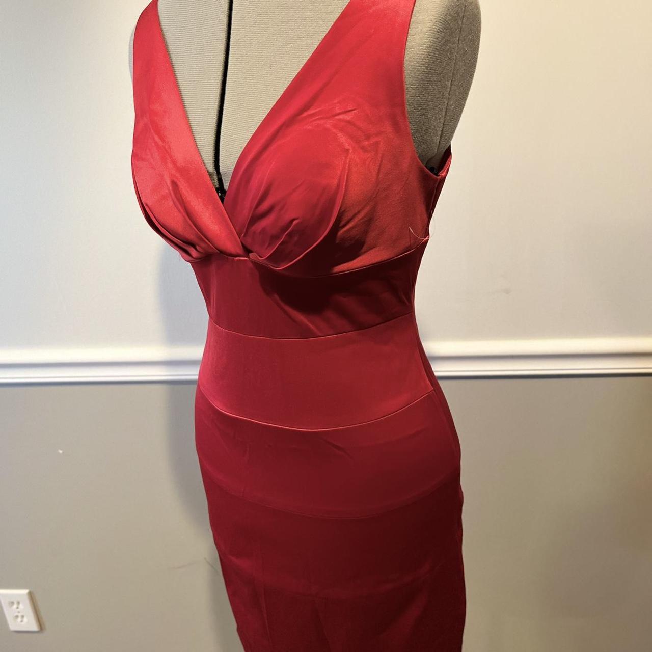 B smart shop red dress