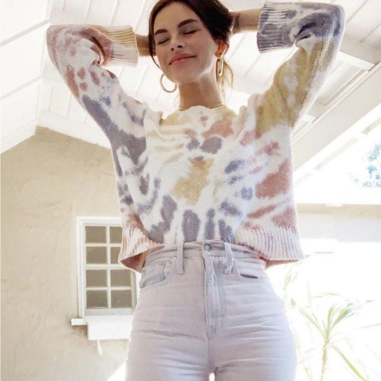 Madewell tie dye westford sweater sale