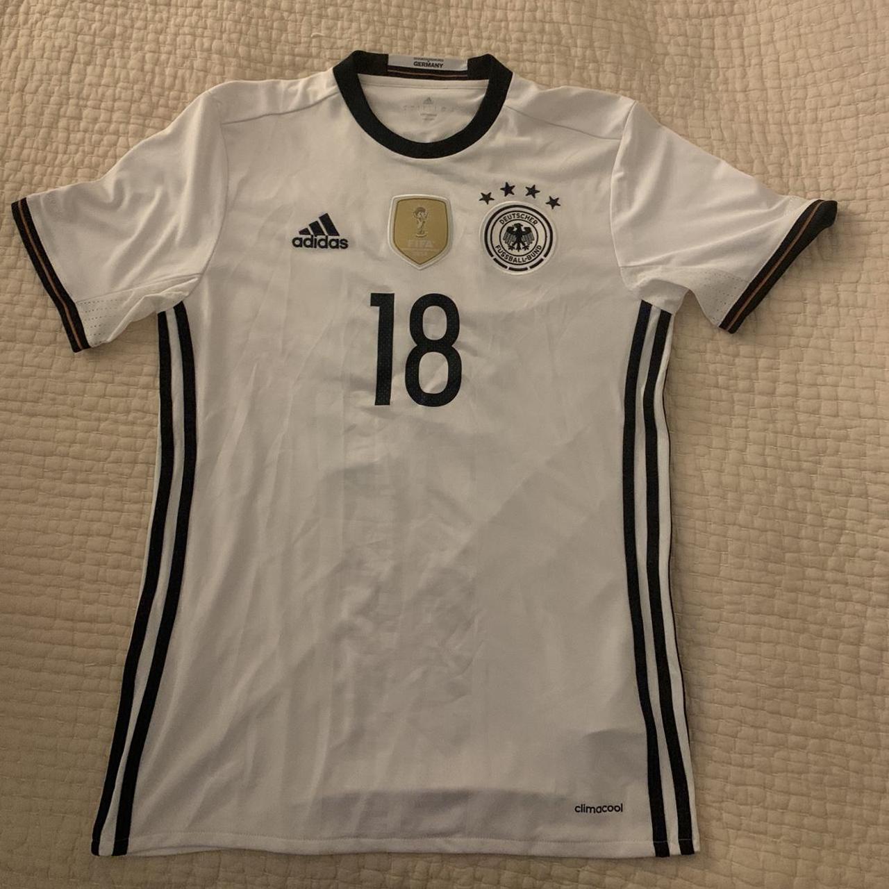 Adidas Germany Home Jersey - White/Black, S