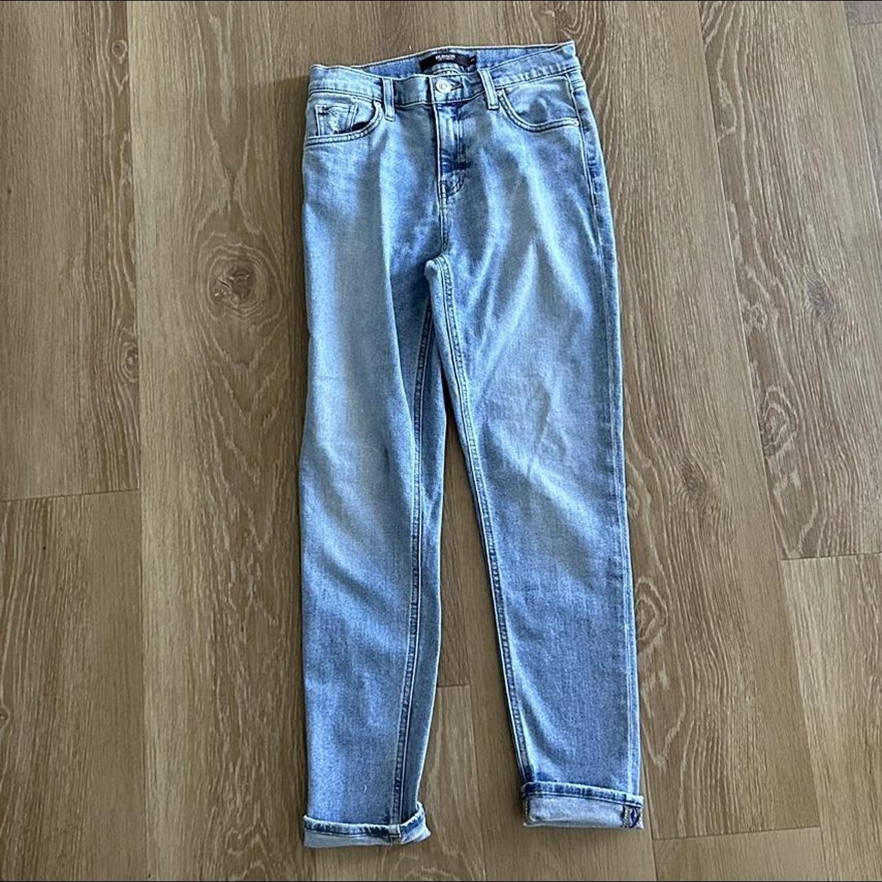 Hudson Los Angeles blue light wash jeans NORMALLY $200! - Depop