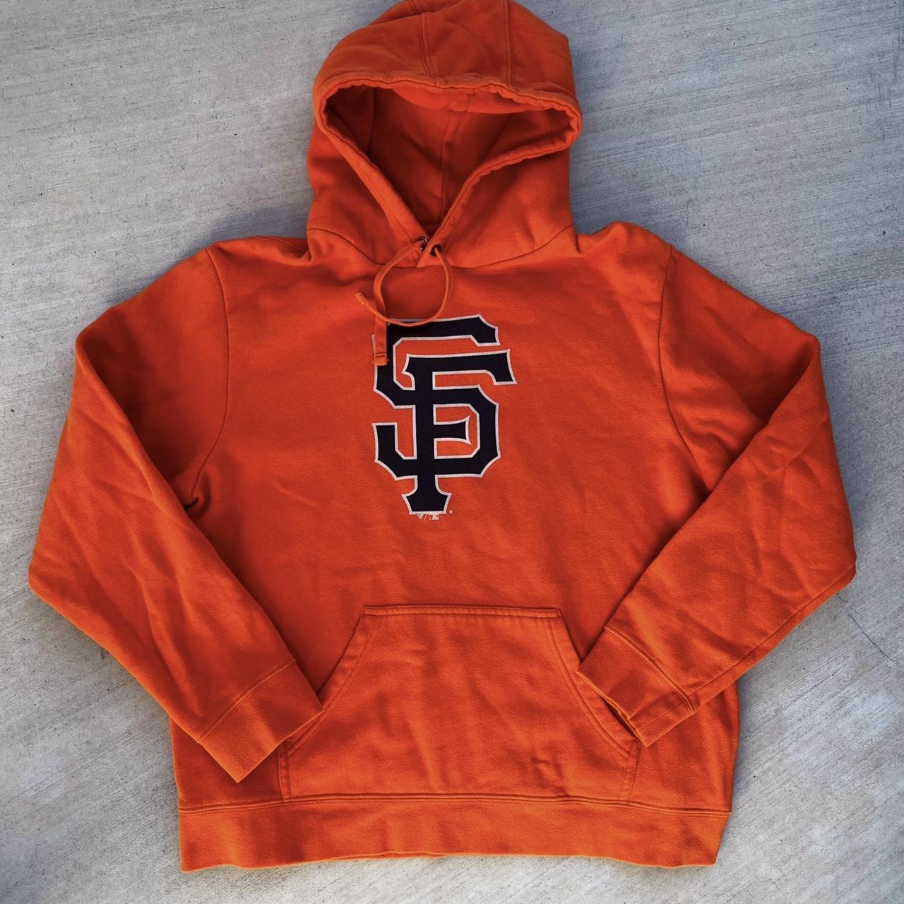 Vintage San Francisco Giants hoodie, grey San - Depop