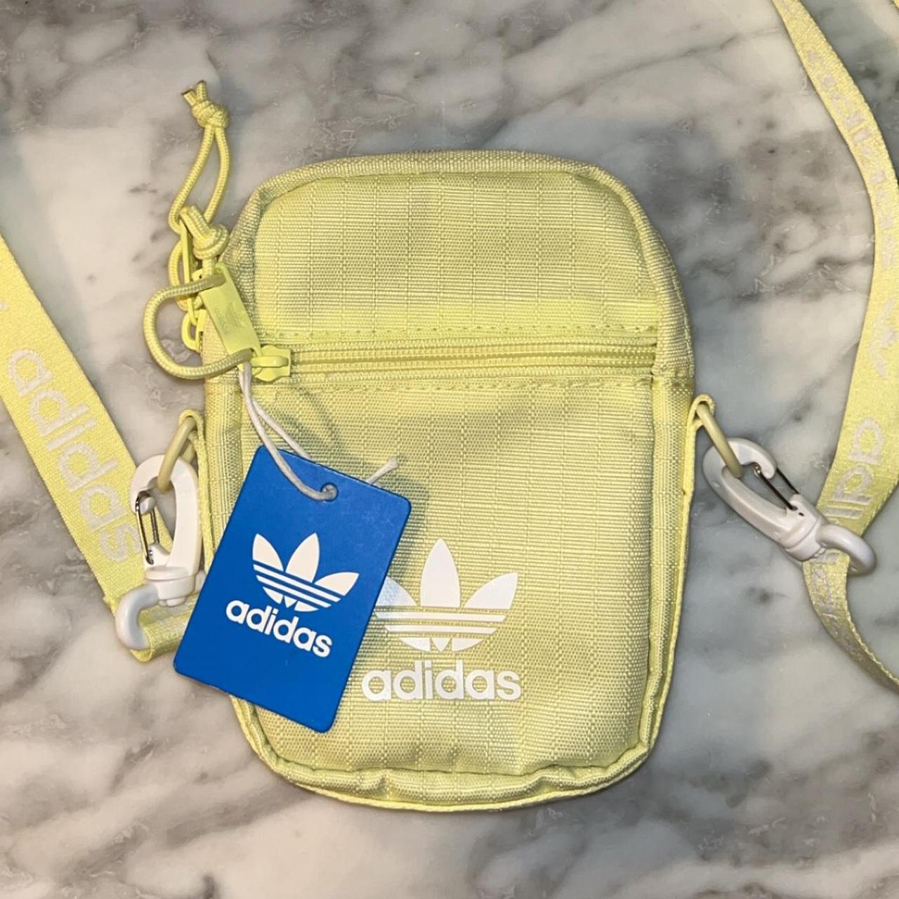 Adidas crossbody bag yellow hotsell