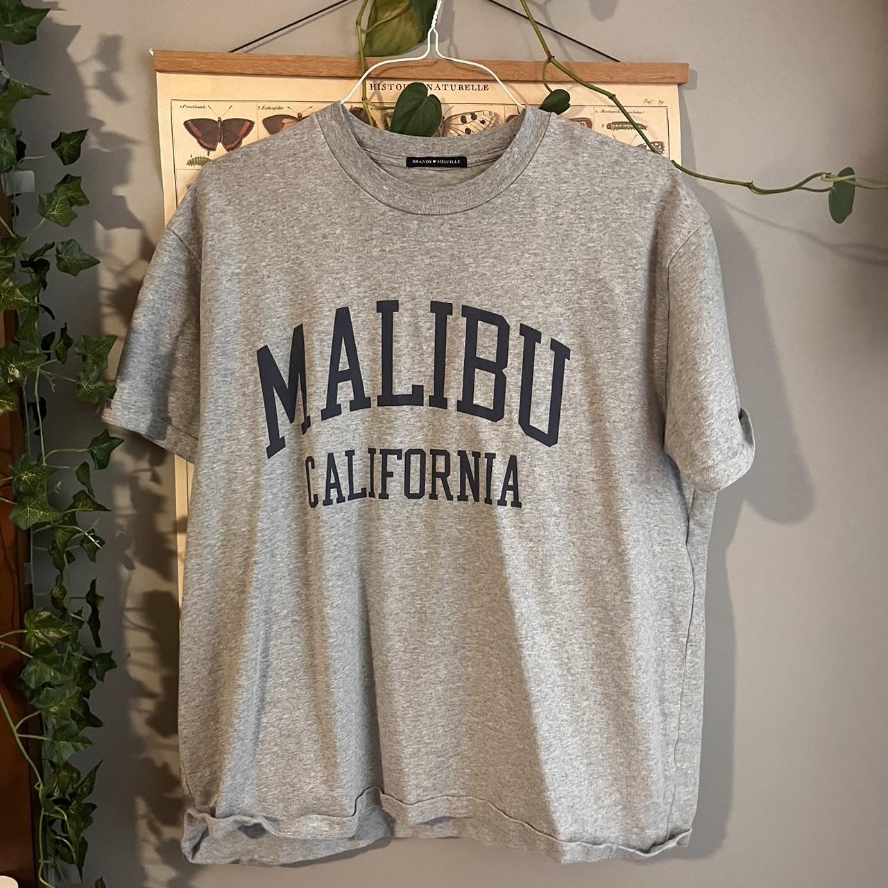 Brandy Melville Malibu Oversized Tee, thick... Depop