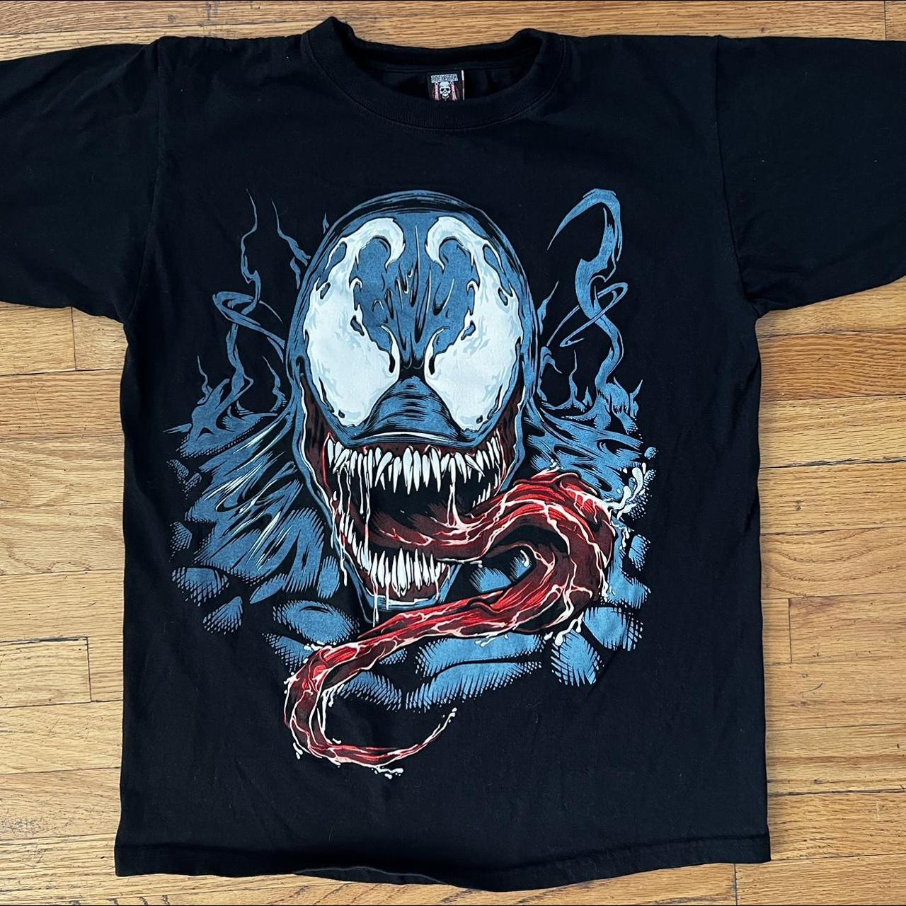 Marvel Venom Spider Man graphic t shirt. Insanely... - Depop
