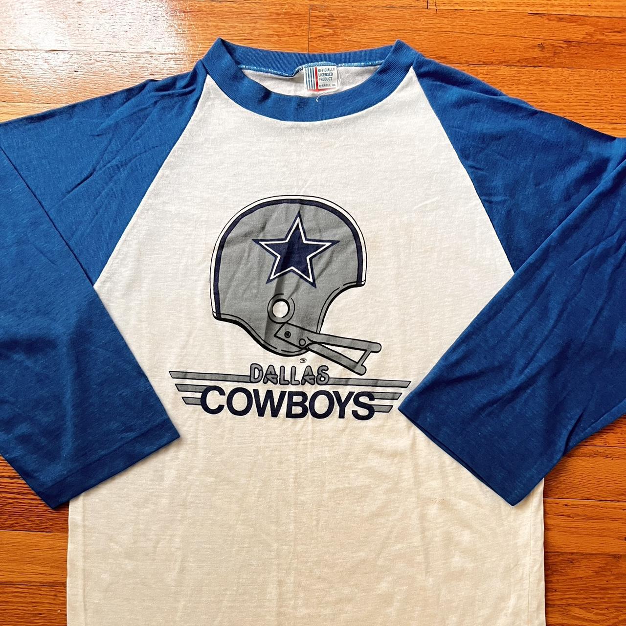 NFL, Shirts, Dallas Cowboys Long Sleeve Shirt Grey Mens Size Medium