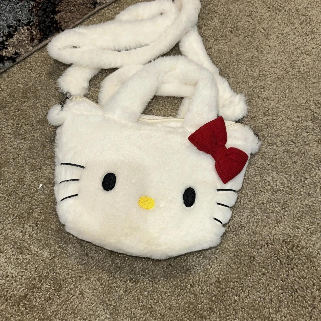 Hotsell hello kitty bag / purse nfaux fur soft