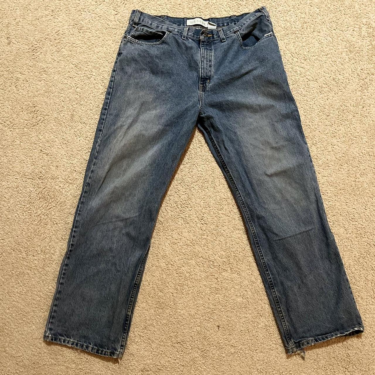 Baggy Faded Glory Jeans Great condition 38 x... - Depop