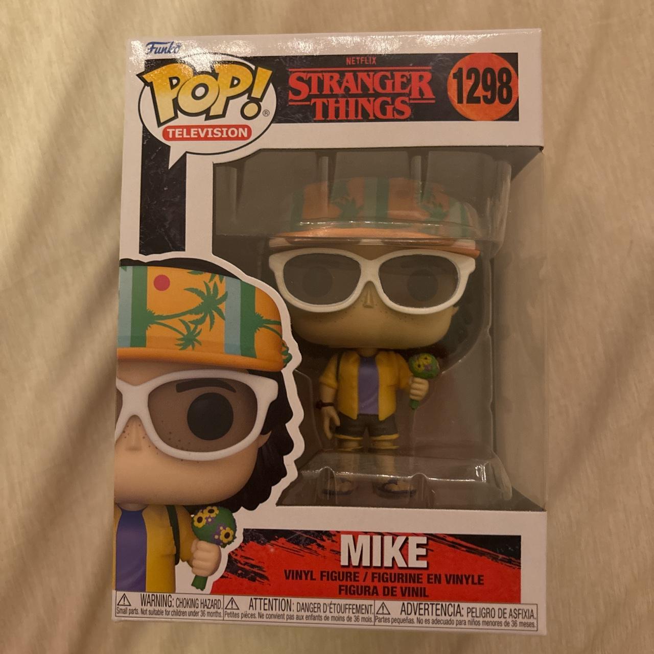 mike stranger things funko pop #1298 valued price:... - Depop