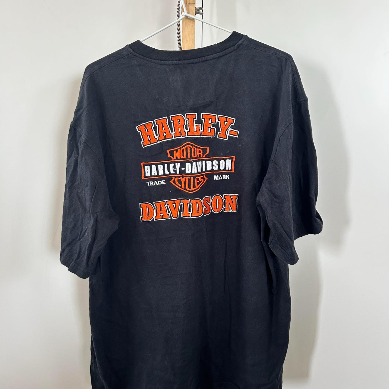 oversized harley davidson shirt