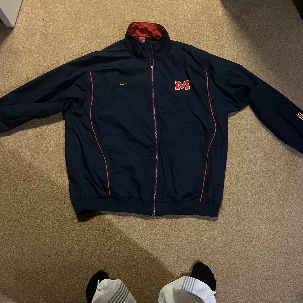 ole miss nike windbreaker