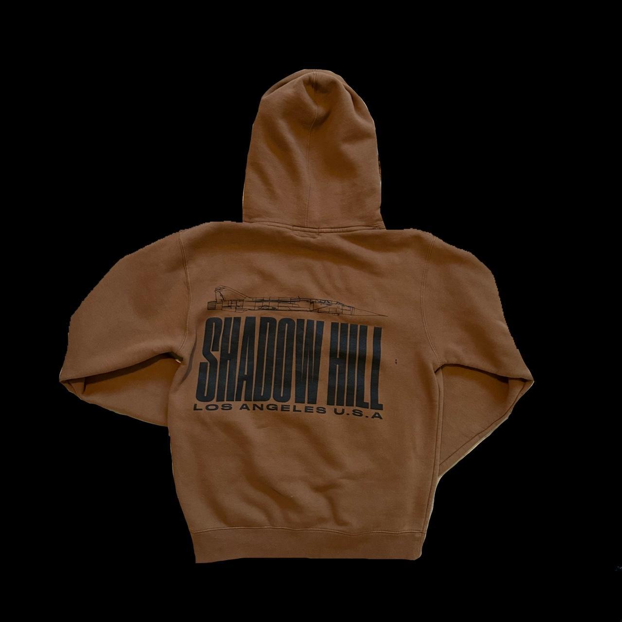 Shadow Hill USA Los Angeles Brown Pullover Hoodie Sweatshirt - Small