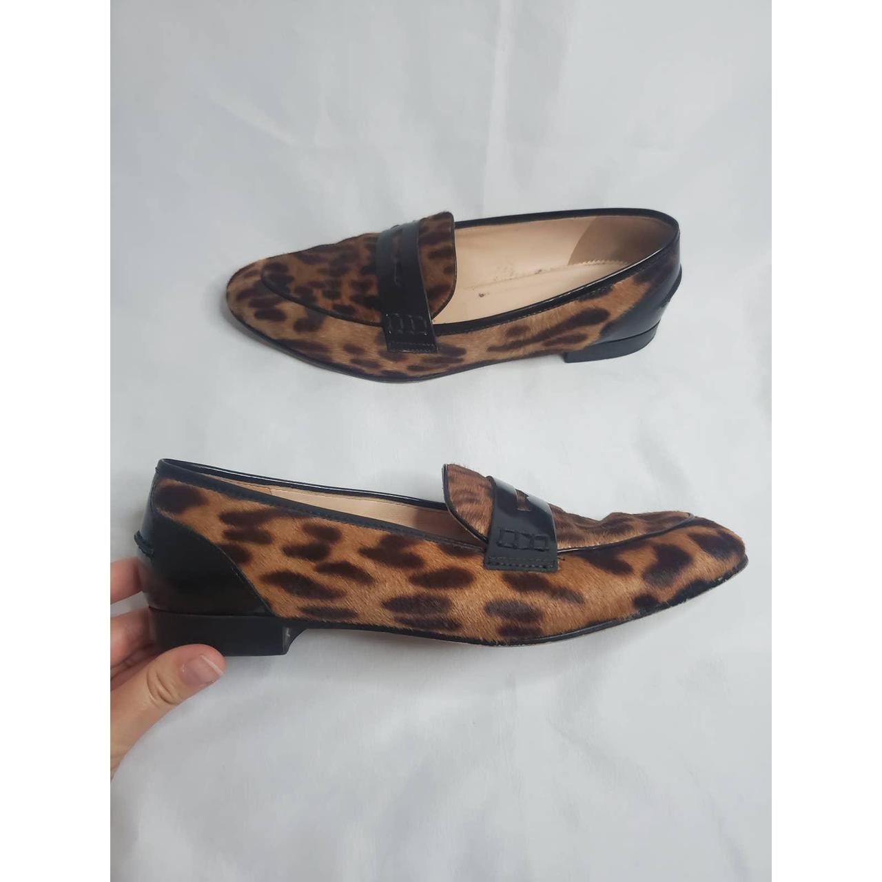 J.Crew Academy Penny Loafers Leopard Calf Hair for Sale in Camby, IN -  OfferUp