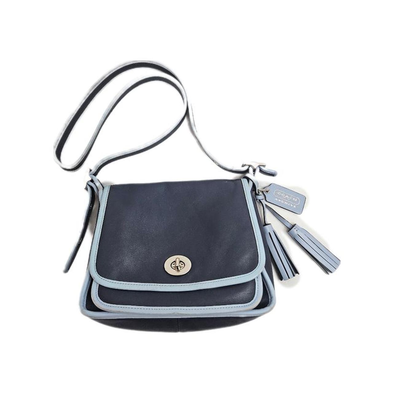 Coach, Bags, Coach Blue Legacy Penny Crossbody Bag