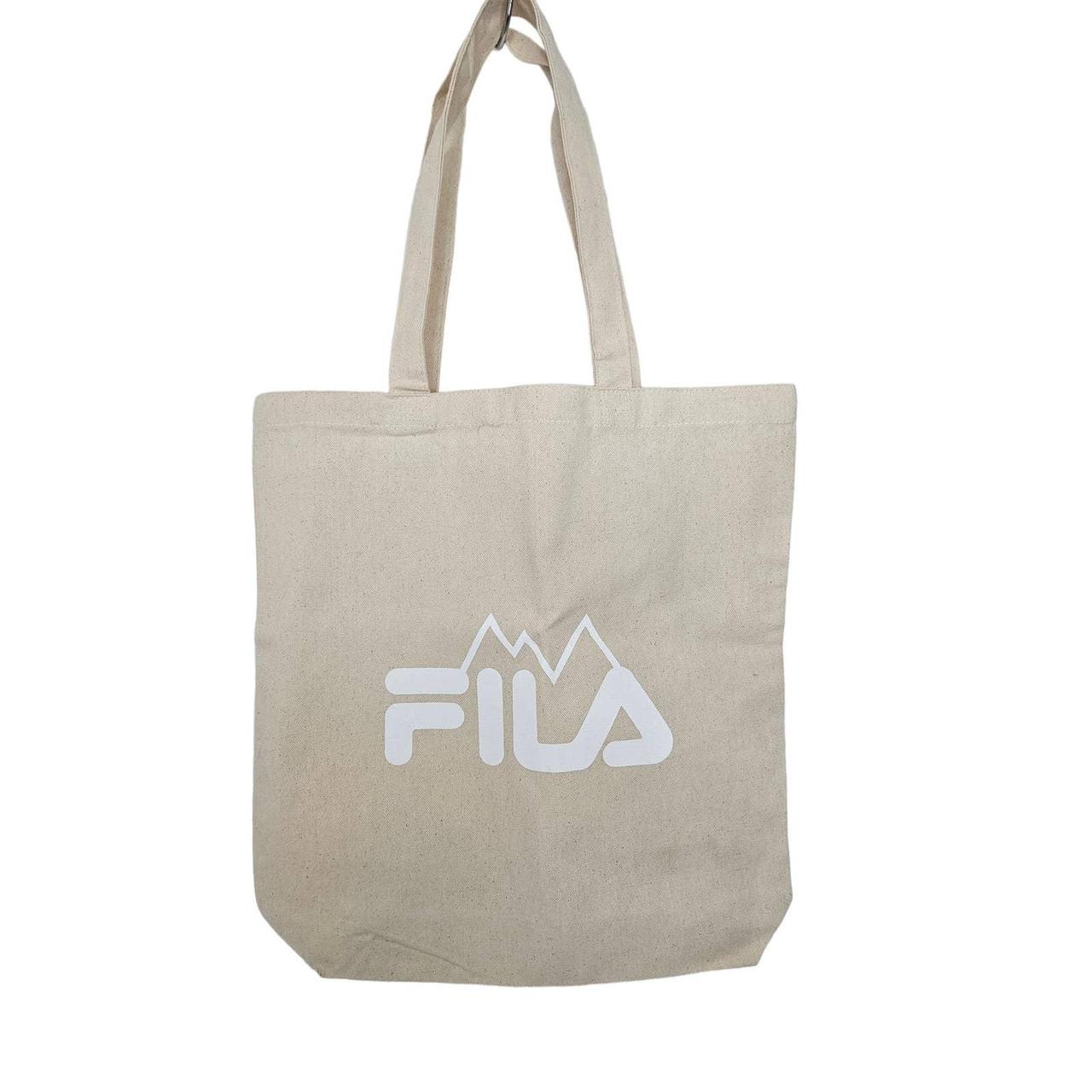 Fila canvas tote online bag