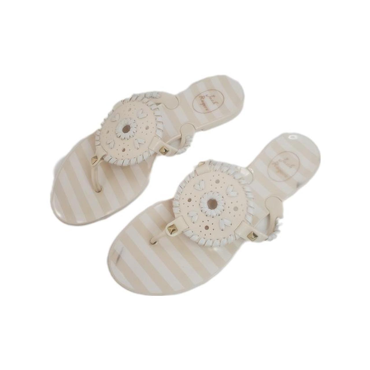 Jack rogers georgica jelly on sale white