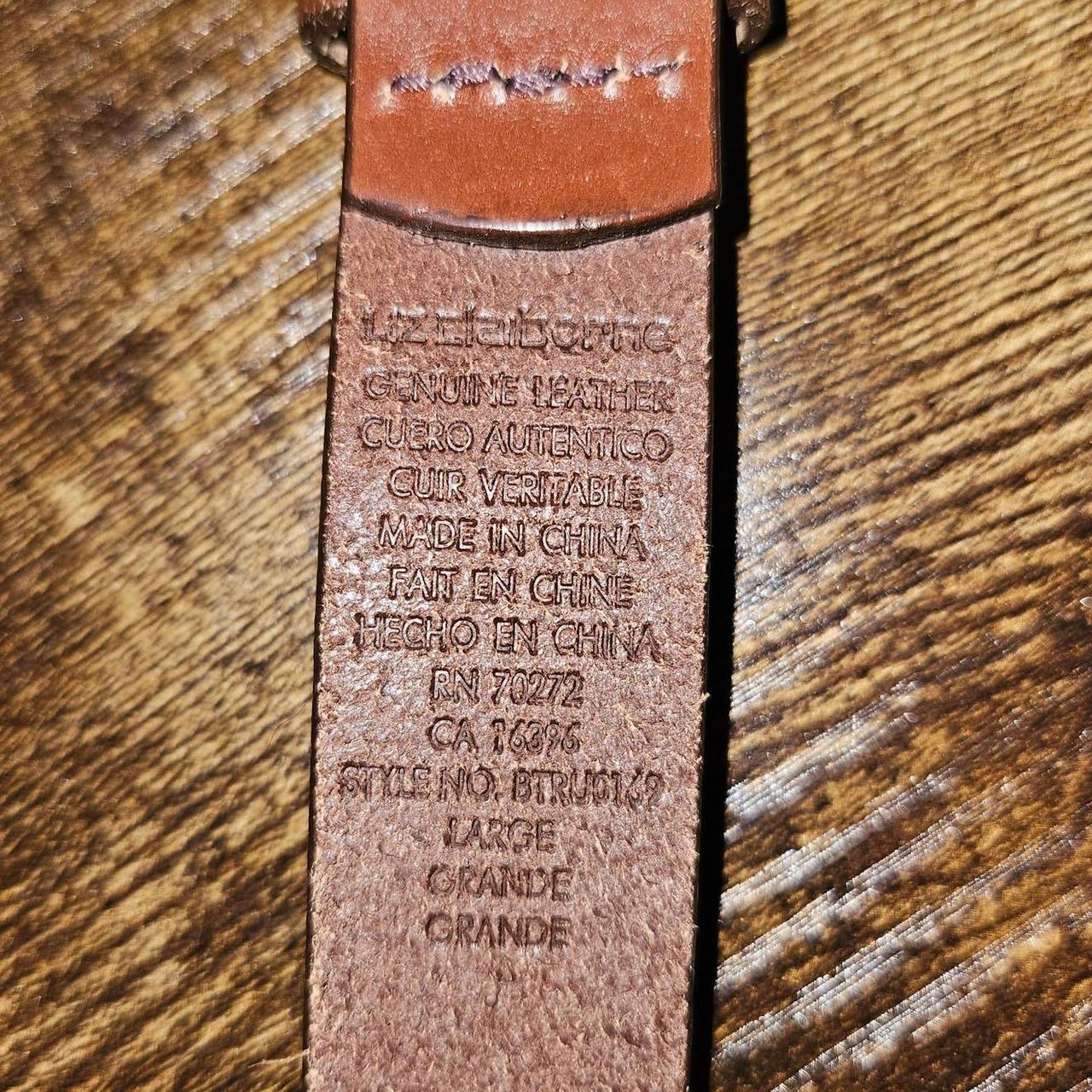 Liz Claiborne Beige Belt Size L Semi Aniline Leather Vintage Liz Claiborne  Accessories - Etsy