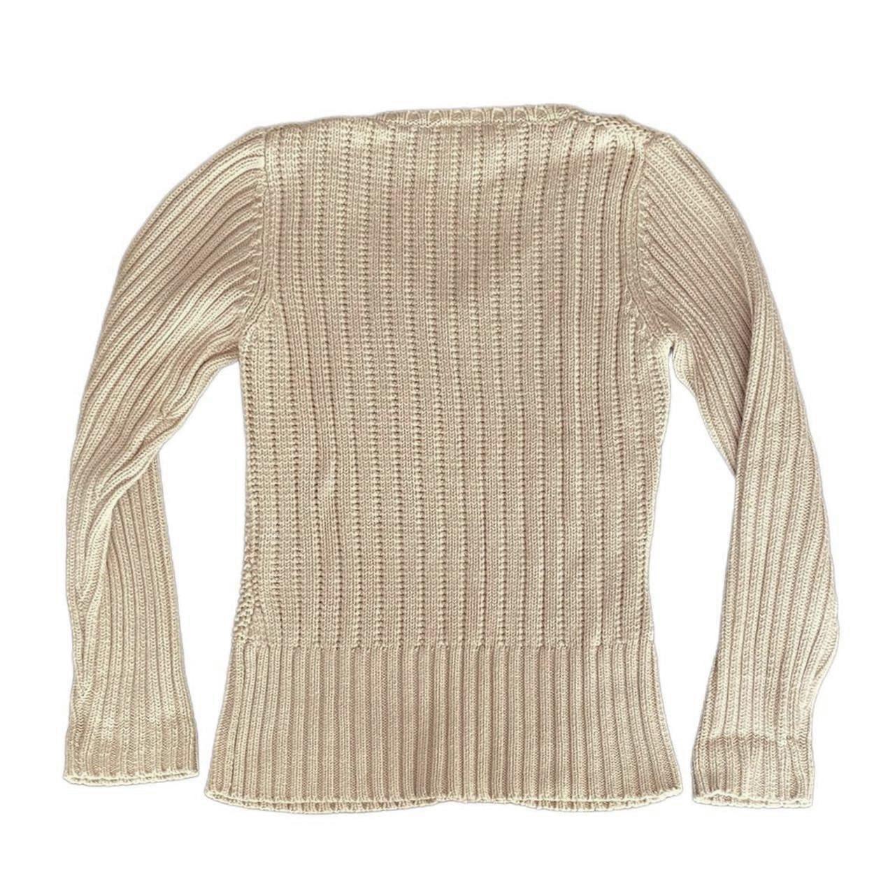 Next Women's Tan Jumper | Depop